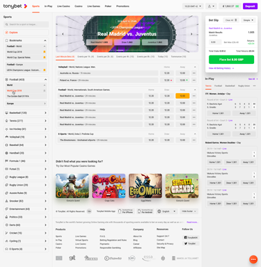 tonybet homepage thumb